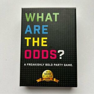 What Are The Odds? Party Game - Black